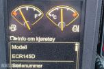 2015 Volvo ECR145DL Jernbane Maskin – 4 586 timer