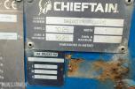 2012 Chieftain Maskinhenger 30 000 kg, 23 775 kg nyttelast