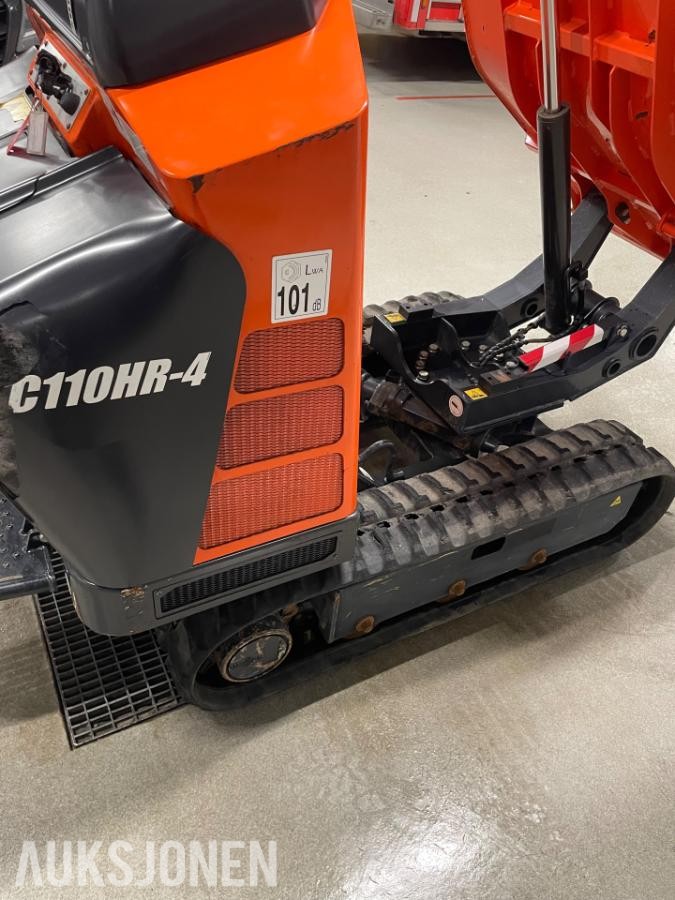 2015 Kubota KC11HR-4 - 500 timer - MVA FRI