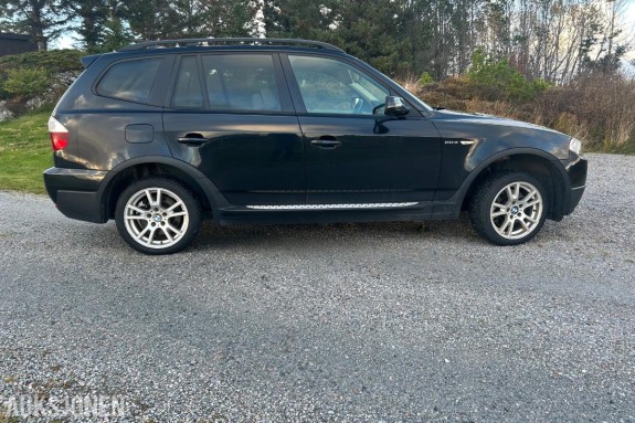 2008 BMW X3 2.0D 177hk REP OBJEKT AUTOMAT SKINNINTERIØR PANORAMATAK EU OK 08.2028