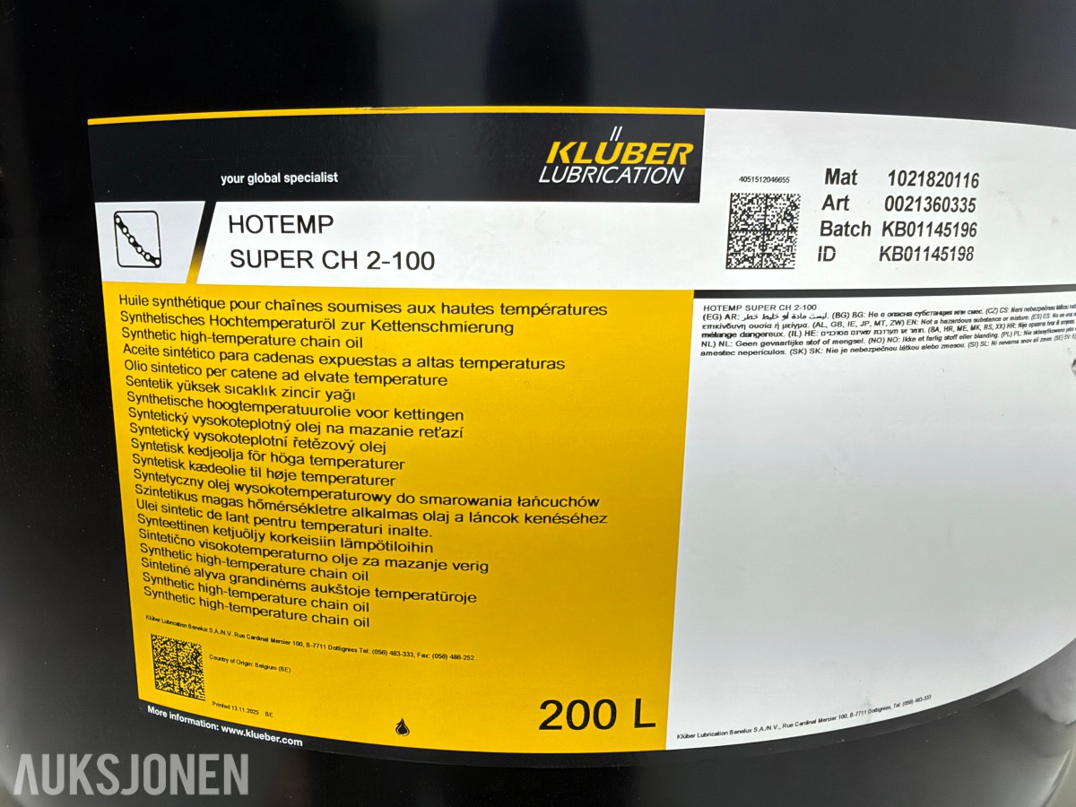 Klüber Lubrication HOTEMP SUPER CH 2-100