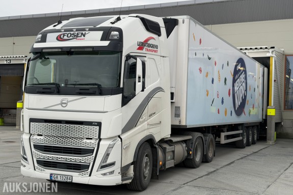 2023 Volvo Volvo FH 460 LNG / LBG gass - Leveres med ny EU-godkjenning - 80 mils rekkevidde på langkjøring - Bare gått 132 335 km