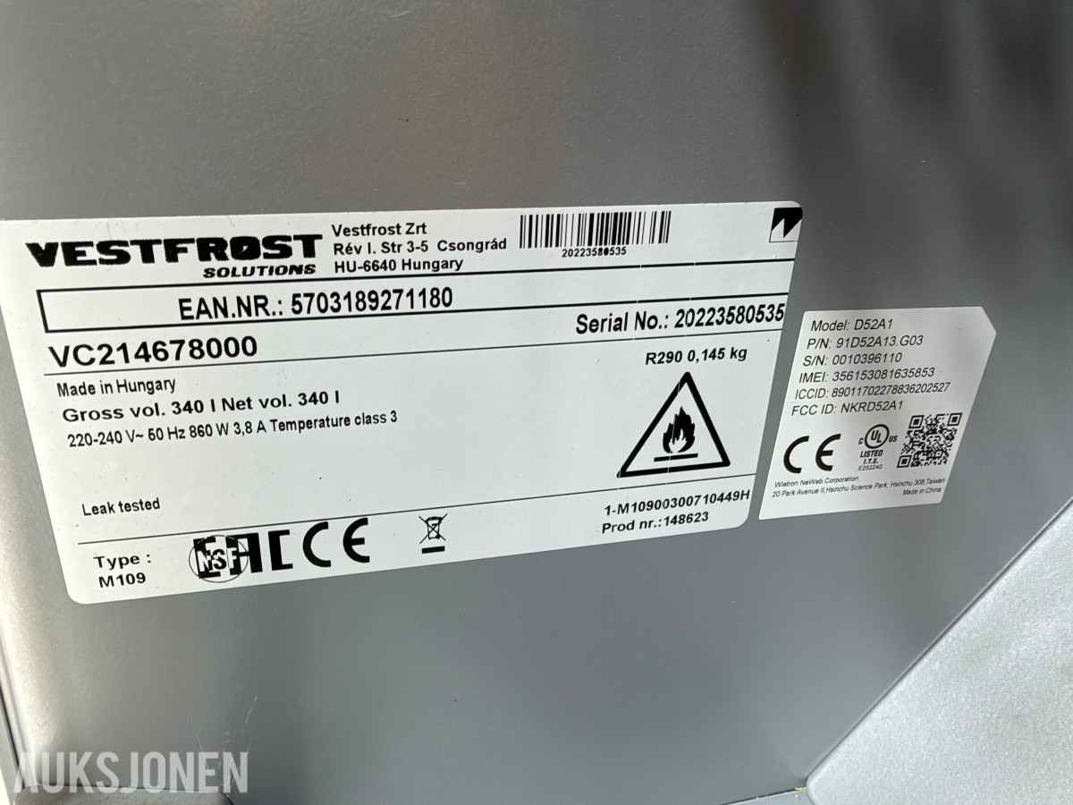 Vestfrost Solutions VC214678000 / M109