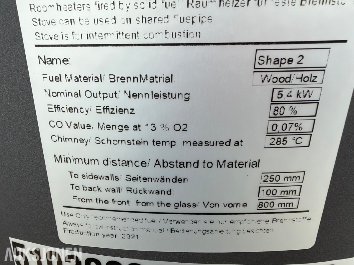 2021 Varde Ovne Shape 2-Vedovn