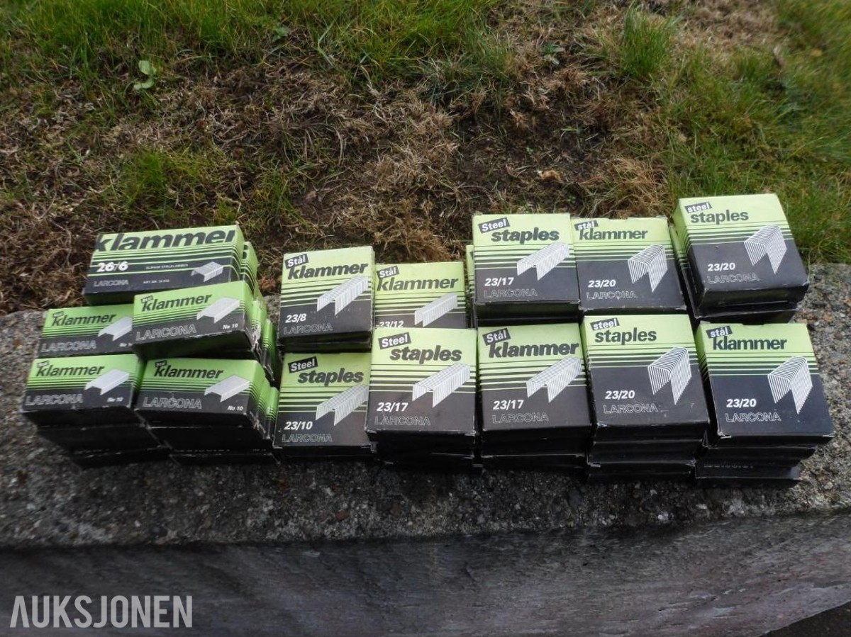 63 pakker stifter