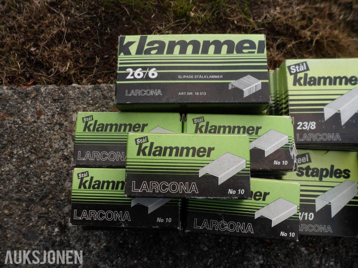 63 pakker stifter