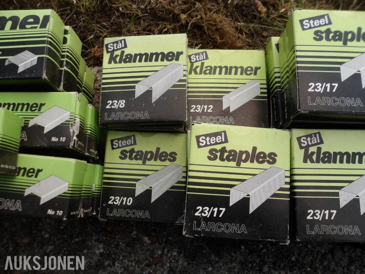 63 pakker stifter