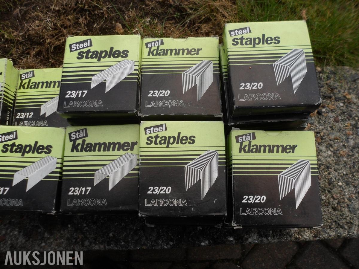63 pakker stifter