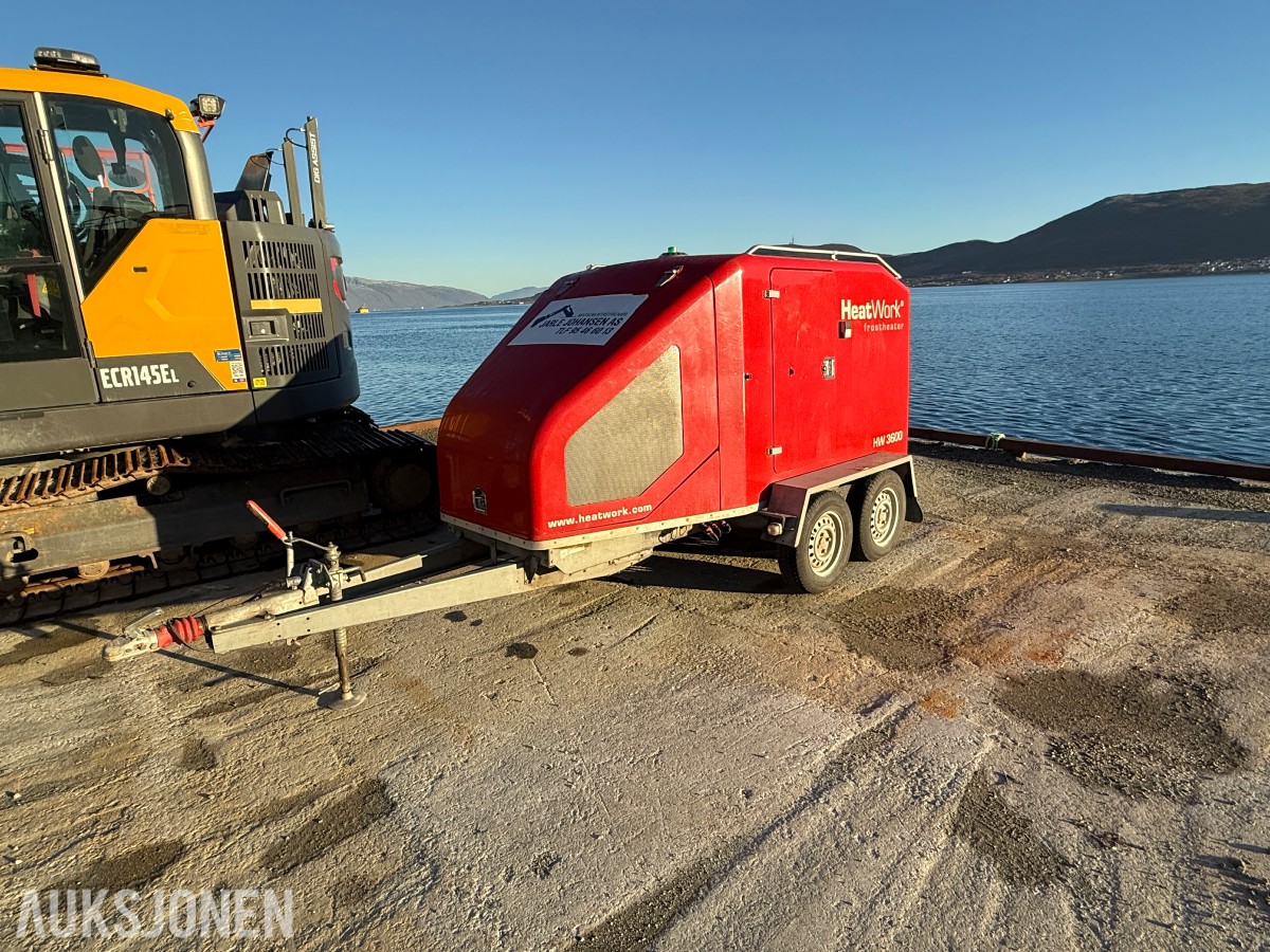 2011 HeatWork HW3600 Teletiner med matter