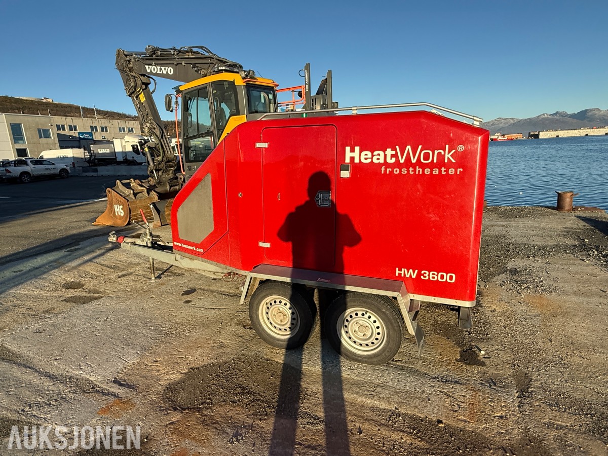 2011 HeatWork HW3600 Teletiner med matter
