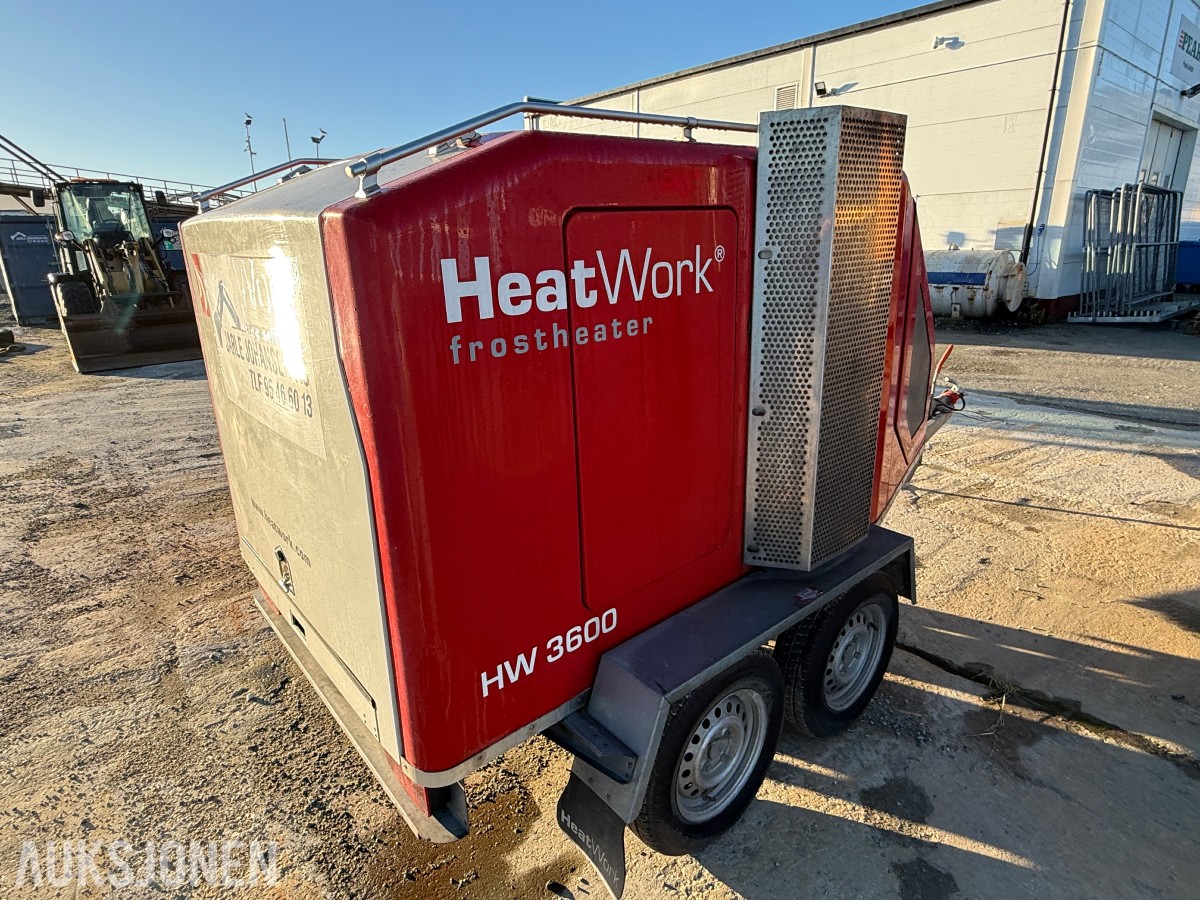 2011 HeatWork HW3600 Teletiner med matter