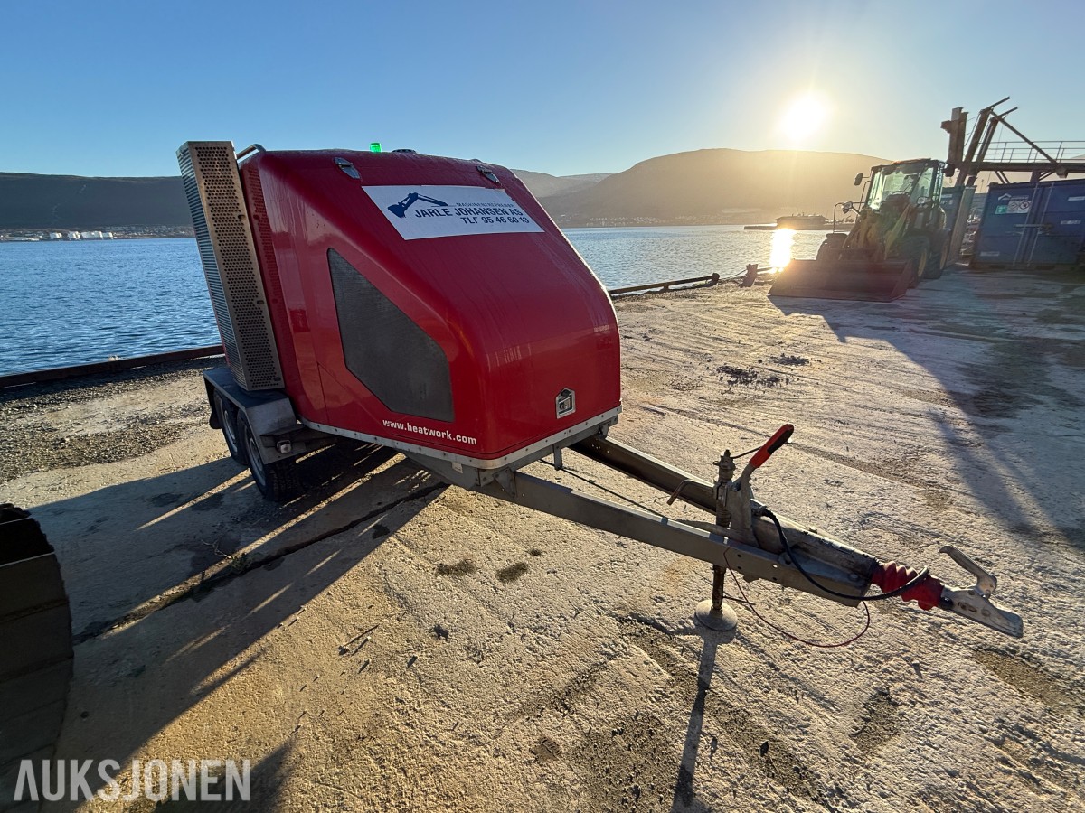 2011 HeatWork HW3600 Teletiner med matter