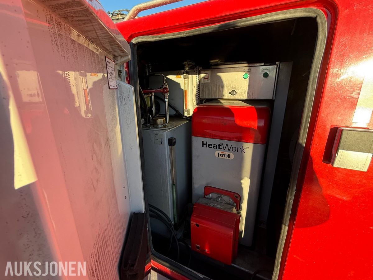 2011 HeatWork HW3600 Teletiner med matter