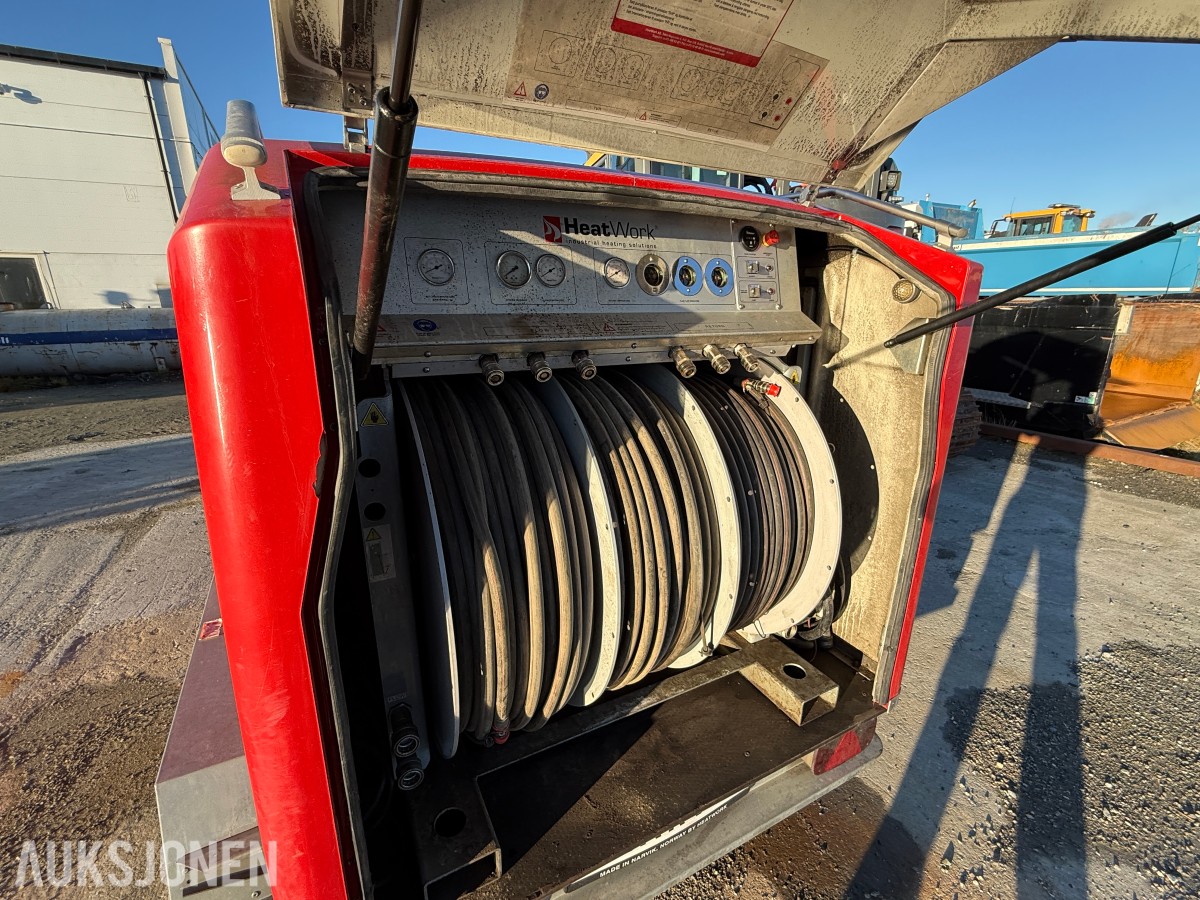 2011 HeatWork HW3600 Teletiner med matter