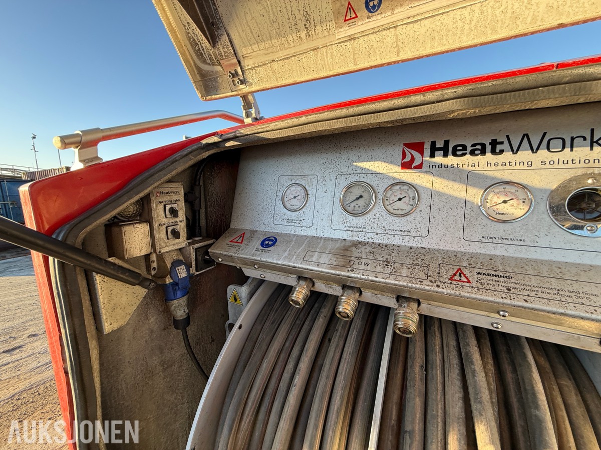 2011 HeatWork HW3600 Teletiner med matter