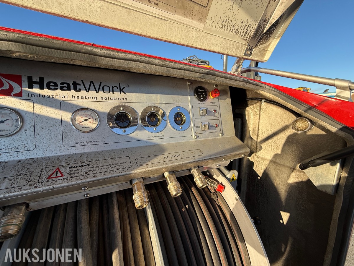 2011 HeatWork HW3600 Teletiner med matter