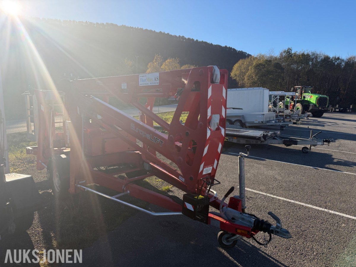 2021 EuropeLift TM16GT tilhengerlift, 16 m arbeidshøyde, 486 t