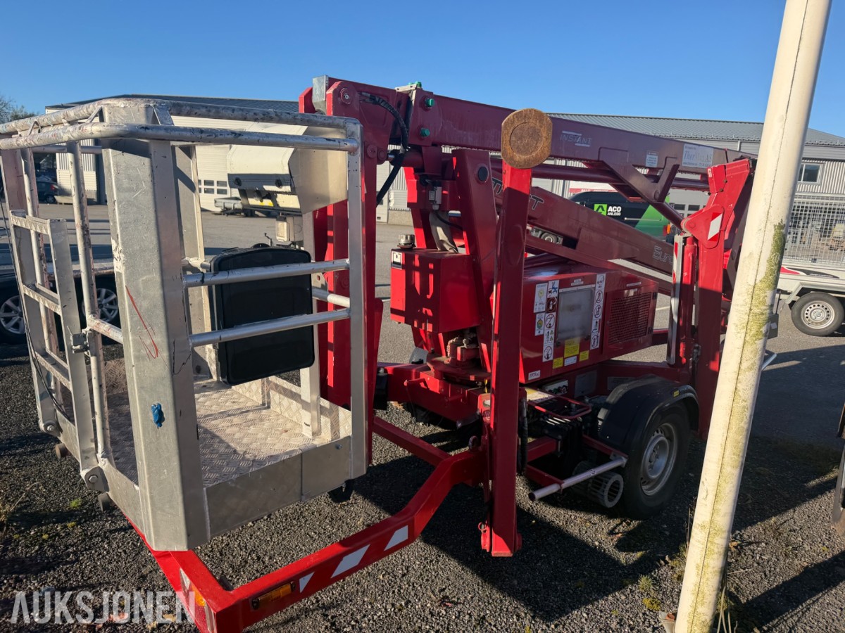 2021 EuropeLift TM16GT tilhengerlift, 16 m arbeidshøyde, 486 t