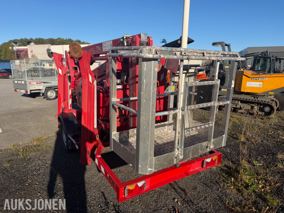 2021 EuropeLift TM16GT tilhengerlift, 16 m arbeidshøyde, 486 t