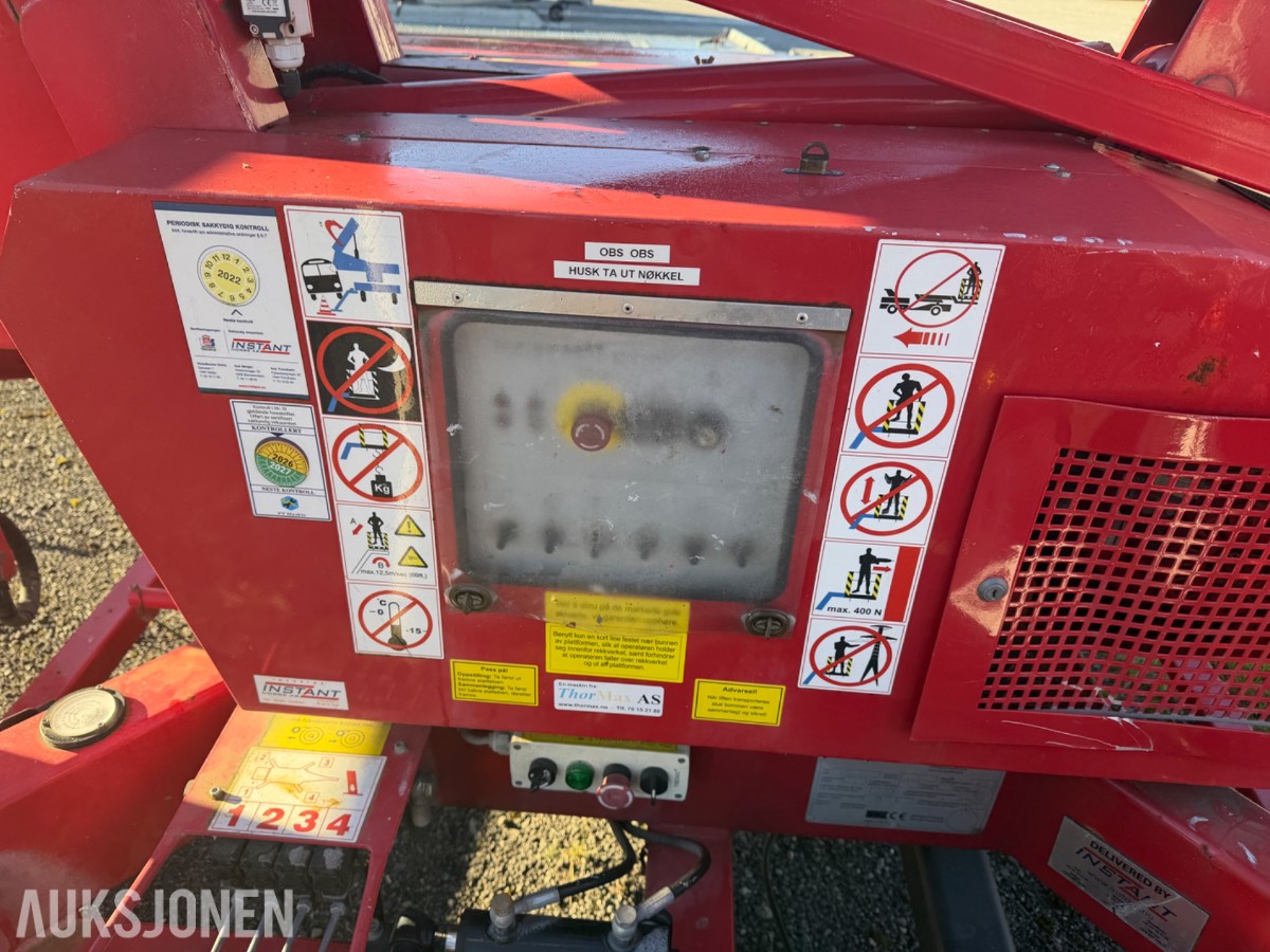 2021 EuropeLift TM16GT tilhengerlift, 16 m arbeidshøyde, 486 t