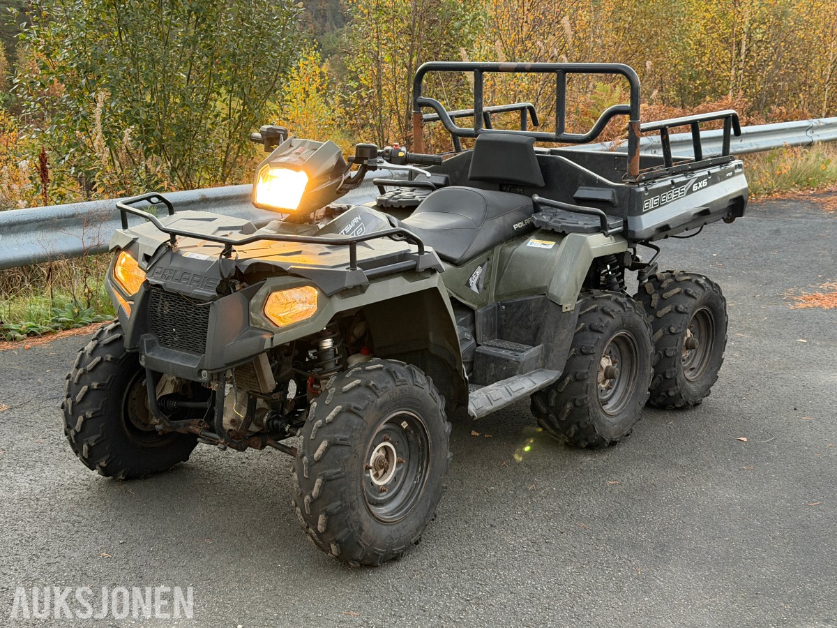 2019 POLARIS SPORTSMAN 6X6 – 49 HK – TRAKTORREGISTRERT – 2731 KM
