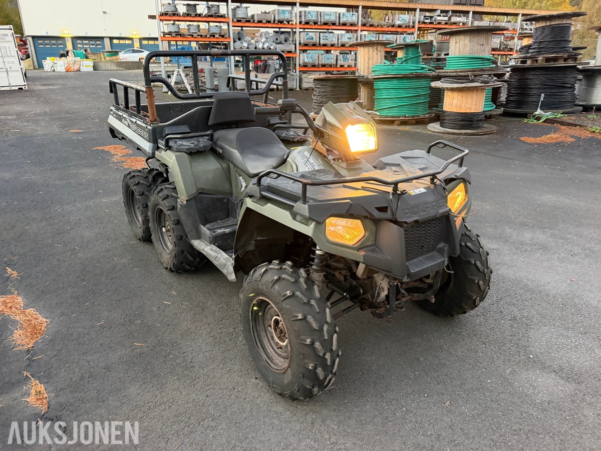 2019 POLARIS SPORTSMAN 6X6 – 49 HK – TRAKTORREGISTRERT – 2731 KM