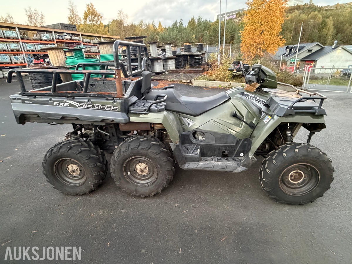 2019 POLARIS SPORTSMAN 6X6 – 49 HK – TRAKTORREGISTRERT – 2731 KM