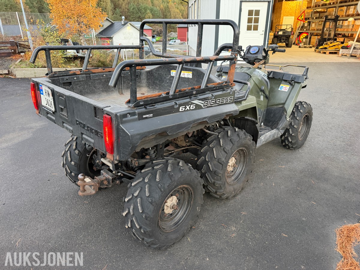 2019 POLARIS SPORTSMAN 6X6 – 49 HK – TRAKTORREGISTRERT – 2731 KM