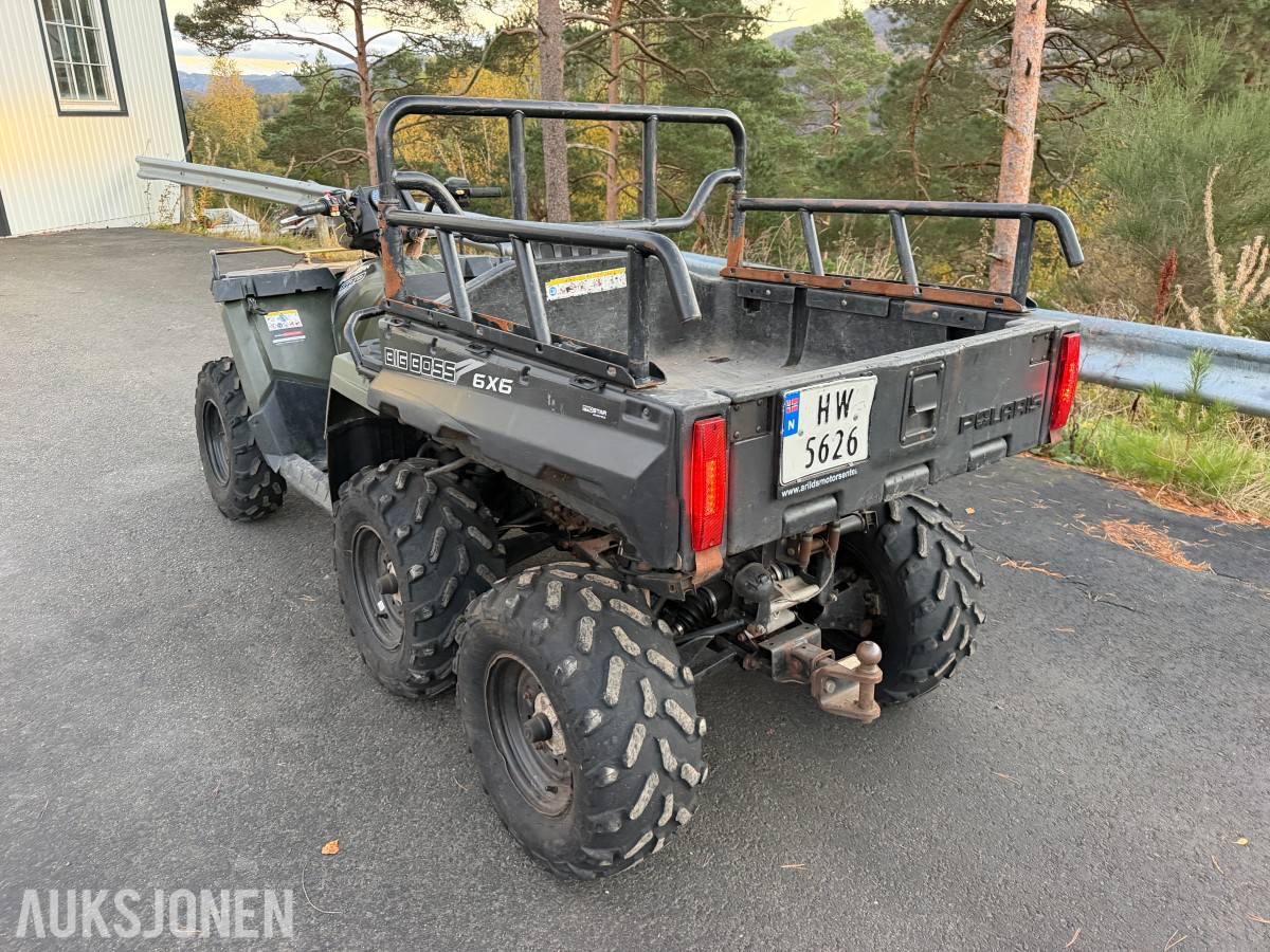 2019 POLARIS SPORTSMAN 6X6 – 49 HK – TRAKTORREGISTRERT – 2731 KM