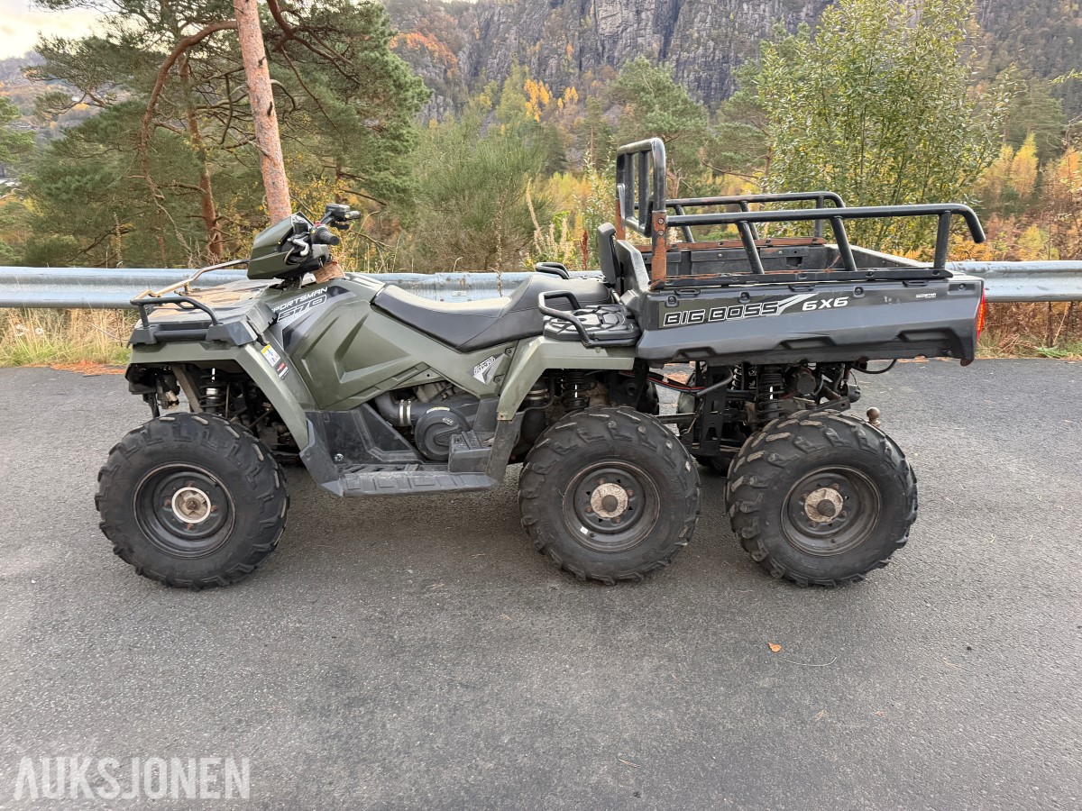2019 POLARIS SPORTSMAN 6X6 – 49 HK – TRAKTORREGISTRERT – 2731 KM