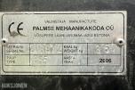 2006 Palmse 665 Tømmerhenger , kasse, tipp, vinsj