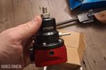 Epman bensintrykk regulator   med trykk klokke