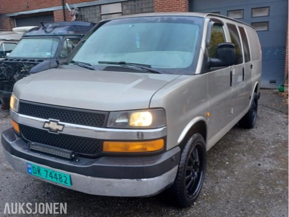 2004 Chevrolet Express van 4x4 Automat, Hengerfeste, EU ok til 03.2028