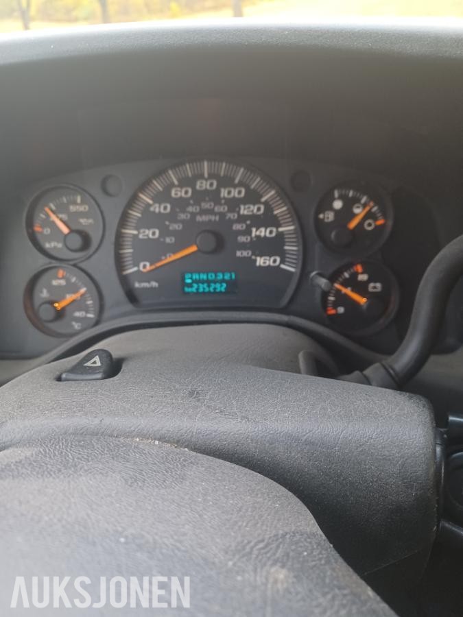 2004 Chevrolet Express van 4x4 Automat, Hengerfeste, EU ok til 03.2028
