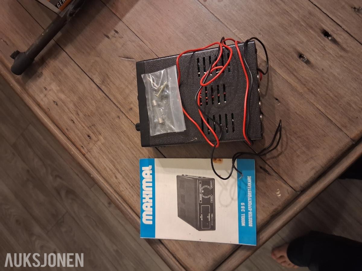 NY - Maximal bilstereo forsterker  