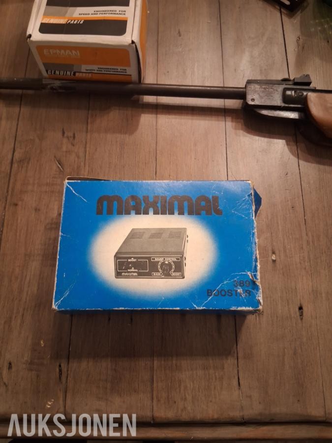 NY - Maximal bilstereo forsterker  