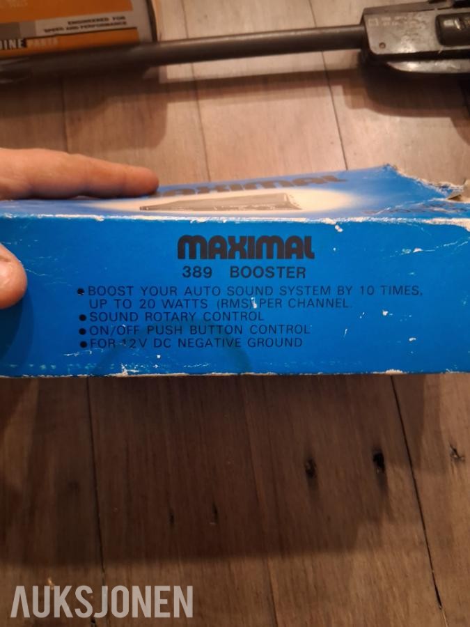 NY - Maximal bilstereo forsterker  