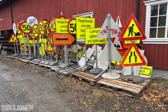 Skilt til vegarbeid-Dvs typer-Stort parti