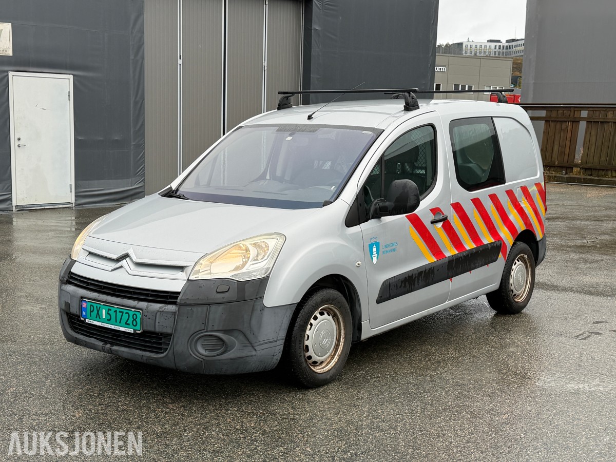 2009 Citroen BERLINGO 1.6 D 75 HK HENGERFESTE