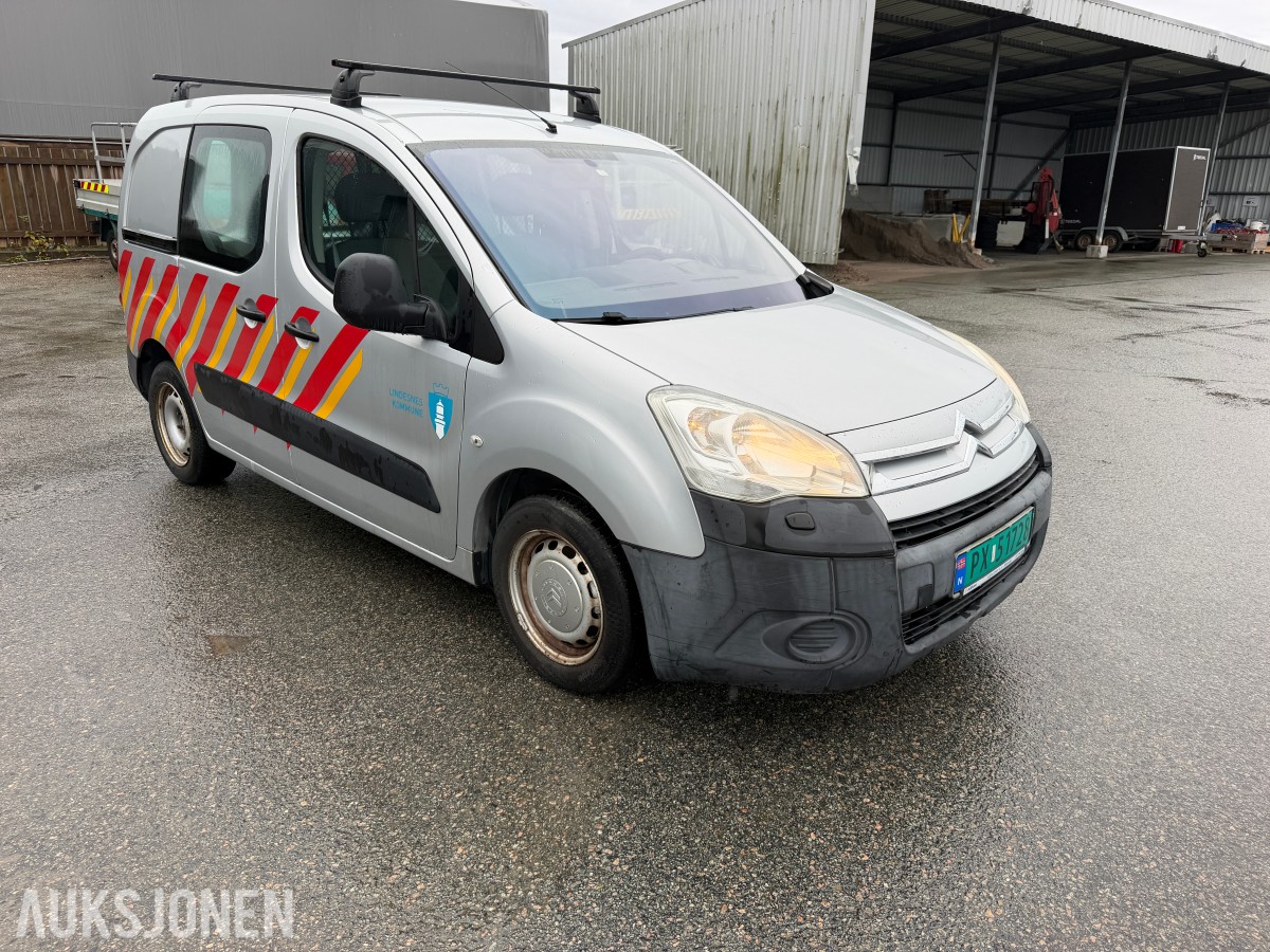 2009 Citroen BERLINGO 1.6 D 75 HK HENGERFESTE