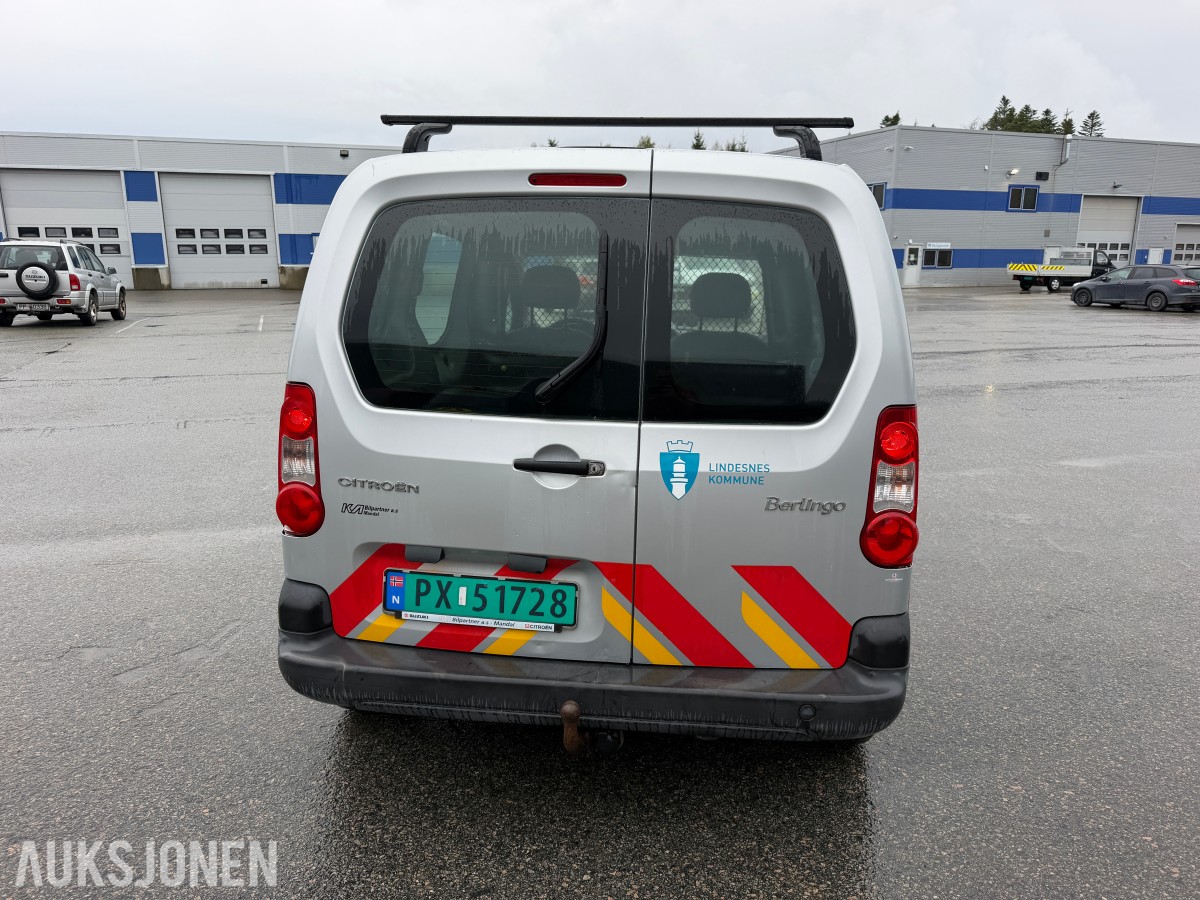 2009 Citroen BERLINGO 1.6 D 75 HK HENGERFESTE