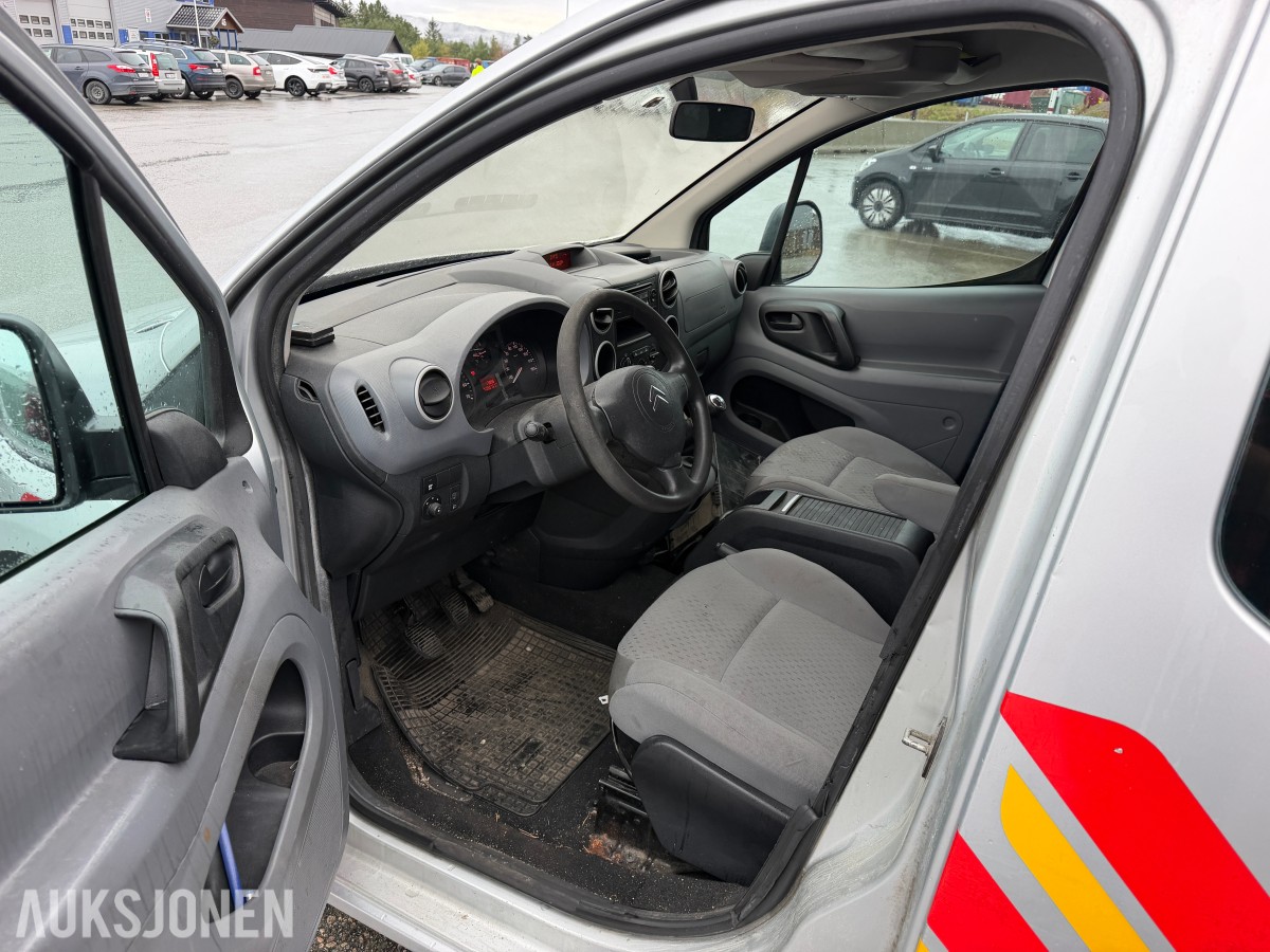 2009 Citroen BERLINGO 1.6 D 75 HK HENGERFESTE