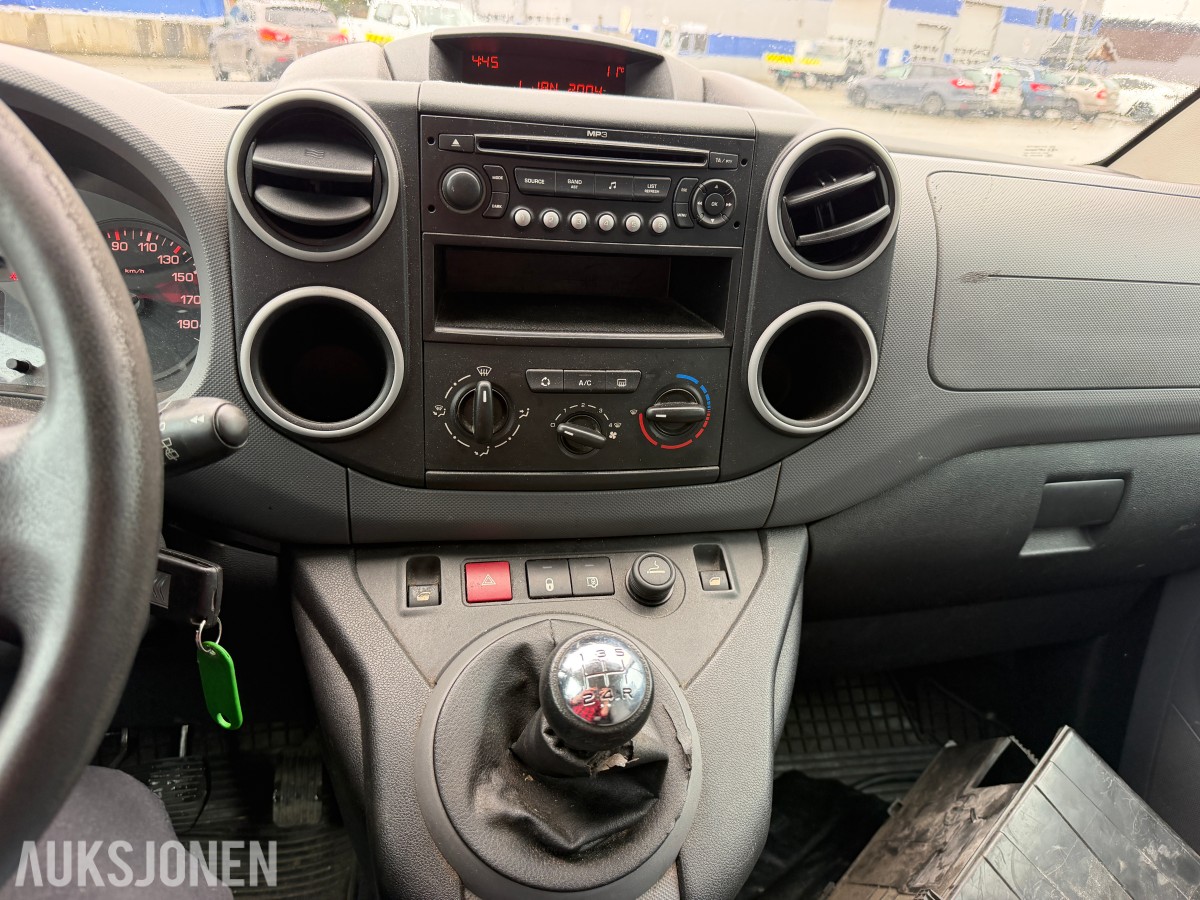 2009 Citroen BERLINGO 1.6 D 75 HK HENGERFESTE