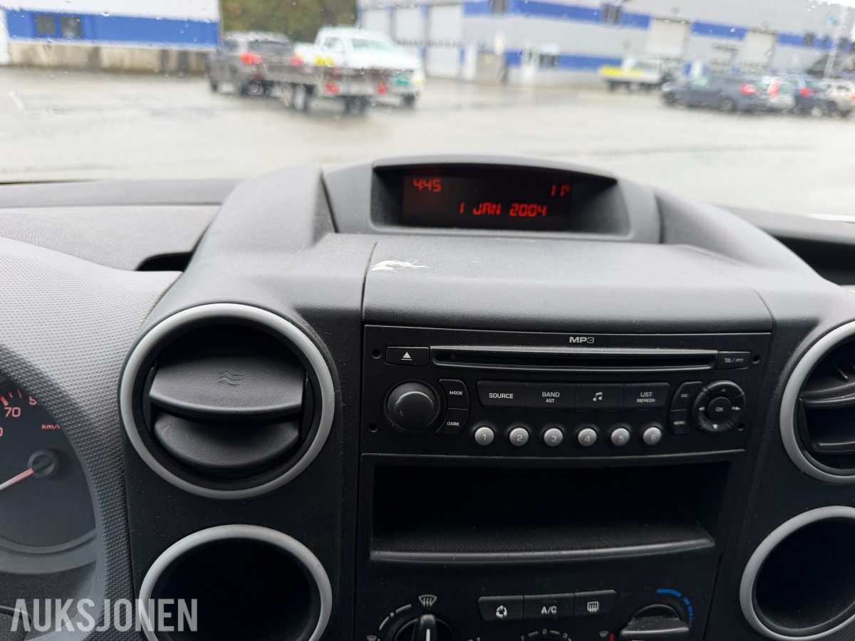 2009 Citroen BERLINGO 1.6 D 75 HK HENGERFESTE
