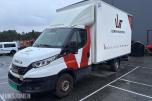 2020 IVECO DAILY 35S16 SKAPBIL, 19M³, 8 PALLERS, BAKLØFTER, MOTORHAVARI`