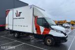 2020 IVECO DAILY 35S16 SKAPBIL, 19M³, 8 PALLERS, BAKLØFTER, MOTORHAVARI`