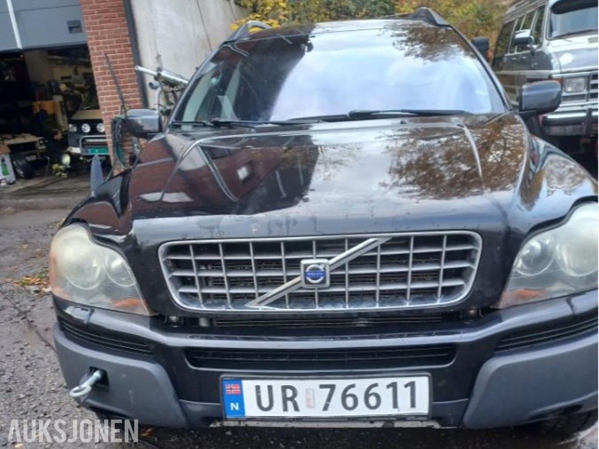 2006 Volvo XC 90 2.4 Diesel AWD, Automat, Hengerfeste, Skinnseter, Reparasjonsobjekt