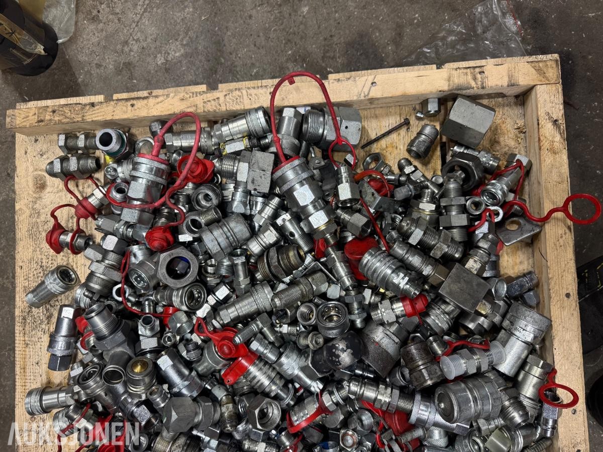 Diverse hydraulikkoblinger/fittinger