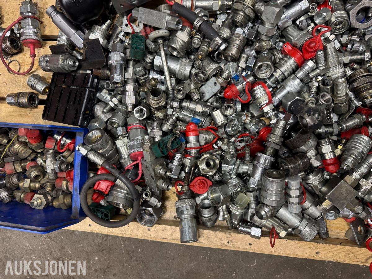 Diverse hydraulikkoblinger/fittinger