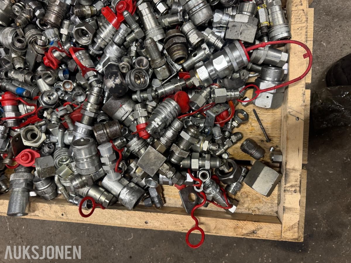 Diverse hydraulikkoblinger/fittinger
